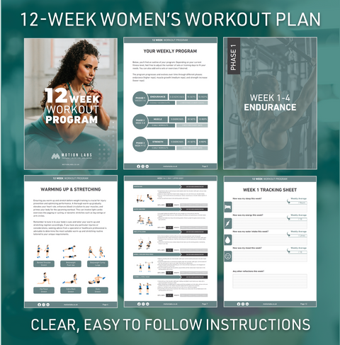 Women's 12 week body-shaping workout plan