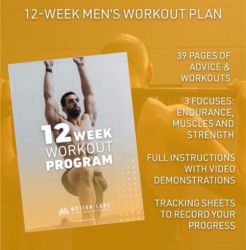 Men's 12-week body-shaping workout plan