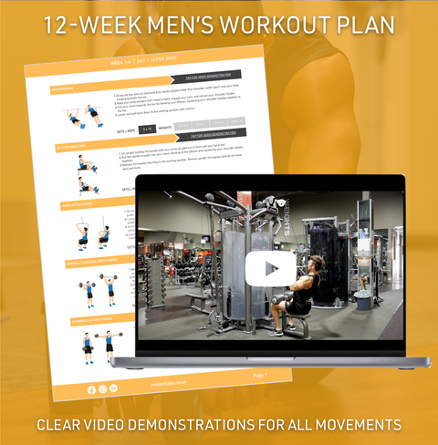 Men's 12-week body-shaping workout plan