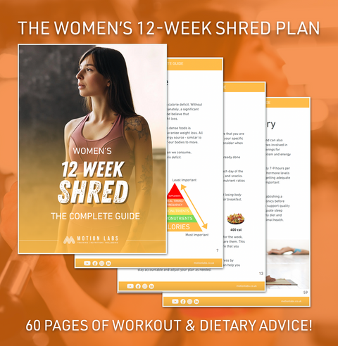 The women's 12-week shred plan