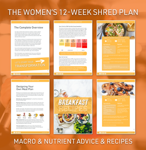 The women's 12-week shred plan